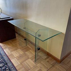 New Glass Console