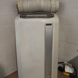 DeLonghi AN140HPEWKC 14,000 BTU Single Hose Portable Air Conditioner 