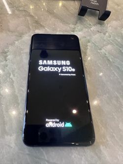 Samsung Galaxy S10e – 128GB, Black
