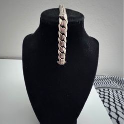 Gold Cuban Link Bracelet 