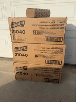 Multi-Fold Natural Paper Towels