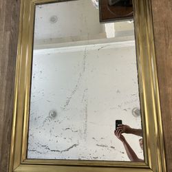 Antique mirror, really heavy and solid frame