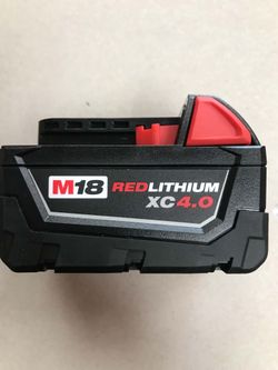 Milwaukee new 4ah Battery nuevo