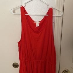 Orange H&M Dress