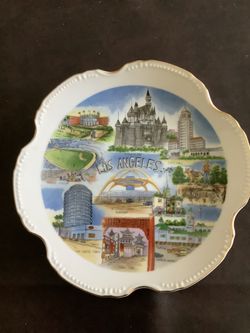 Vintage Los Angeles Plate
