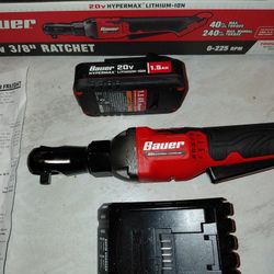 Bauer 20v 3/8 Drive Ratchet  (Cordless)