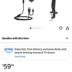 Fifine microphone boomarm