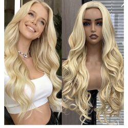 Blonde wig