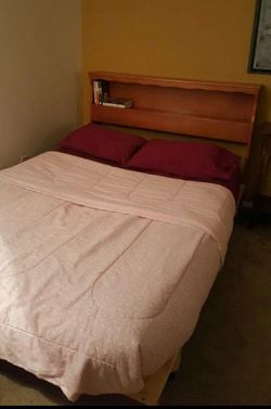 Solid pine head board