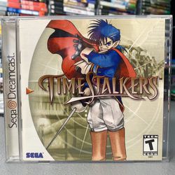 Time Stalkers (Sega Dreamcast, 2000)  *TRADE IN YOUR OLD GAMES/TCG/COMICS/PHONES/VHS FOR CSH OR CREDIT HERE*