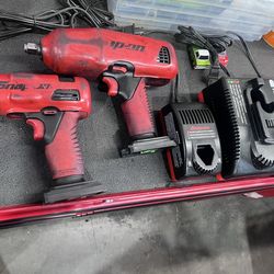 Snap on electric impact