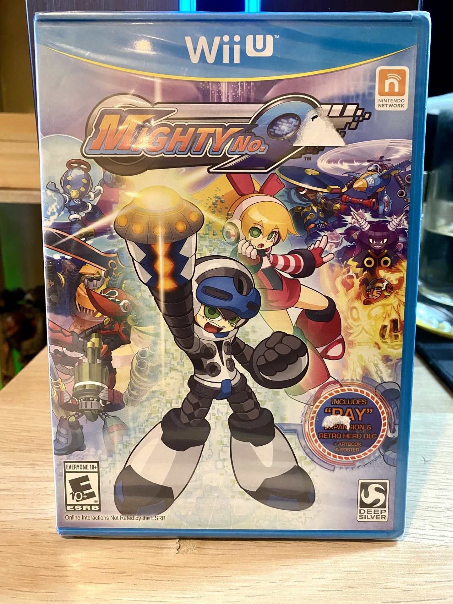 Mighty No. 9 (Nintendo Wii U, 2016) New Factory Sealed Art Book And Poster Inc.