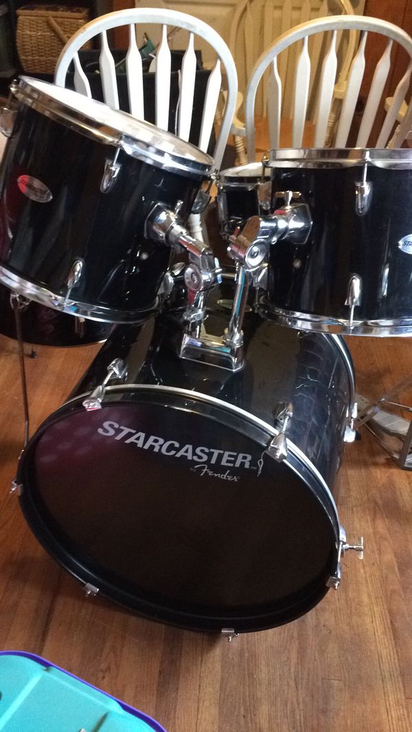 Fender starcaster 5 piece drum set for Sale in Winston-Salem, NC ... Fender starcaster 5 piece drum set for Sale in Winston-Salem, NC ...