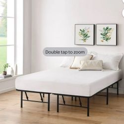 Queen Matress With Frame And Matress 