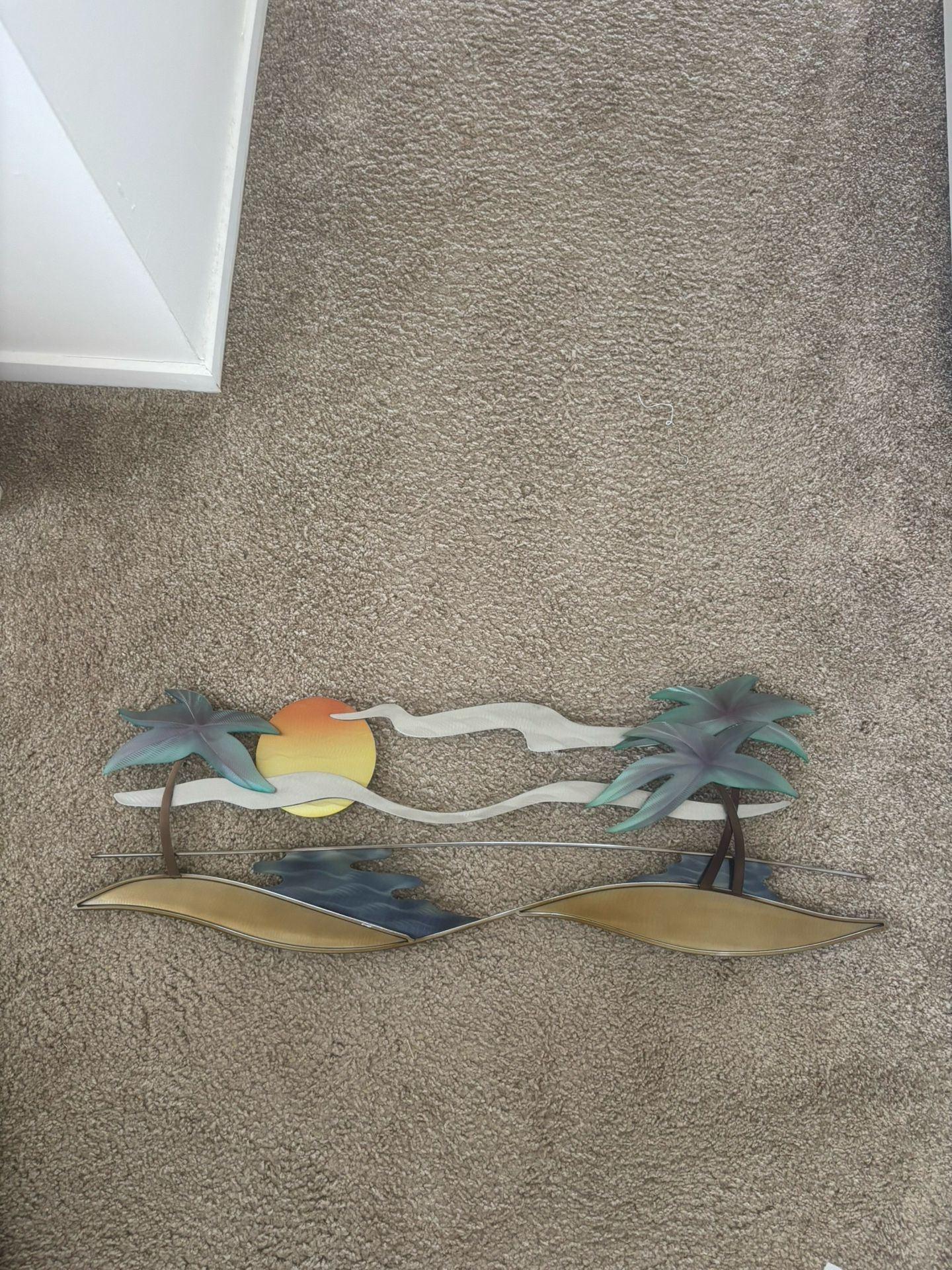 Metal Beach Wall Art