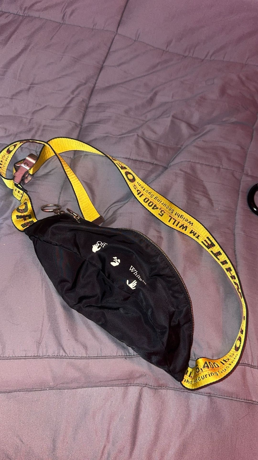 OFF WHITE FANNY PACK