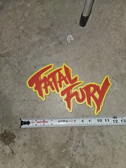 Fatal Fury GAMEROOM sign