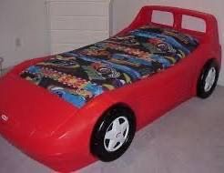 Race car bed