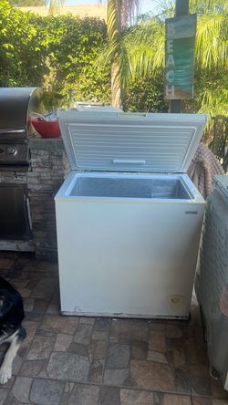 White Chest Freezer