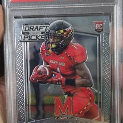 2015 Panini Prizm Collegiate Draft Picks #243 Stefon Diggs - PSA 9