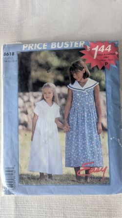 McCall's and Butterick Sewing Patterns For Children 