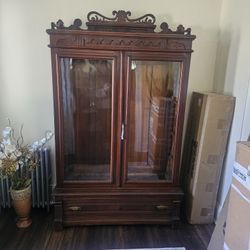 Early 1900's Cabinet from J.A. Githen's Furniture Co. in Asbury Park, NJ