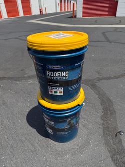 2pc Werner Roofing Safety System Complete Bucket/Pail Kit