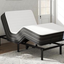 Flexispot Twin XL adjustable Bed Frame And Mattress
