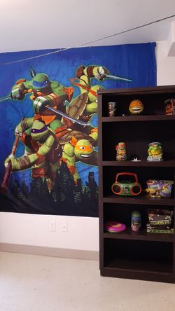 Ninja turtle room decoration