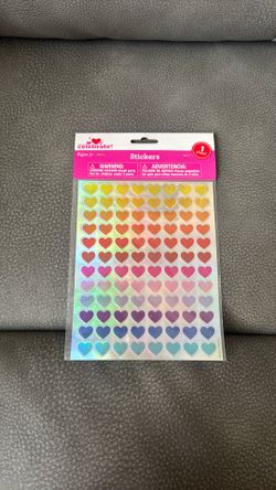New Sealed Celebrate It! 1 Sheet Heart Stickers