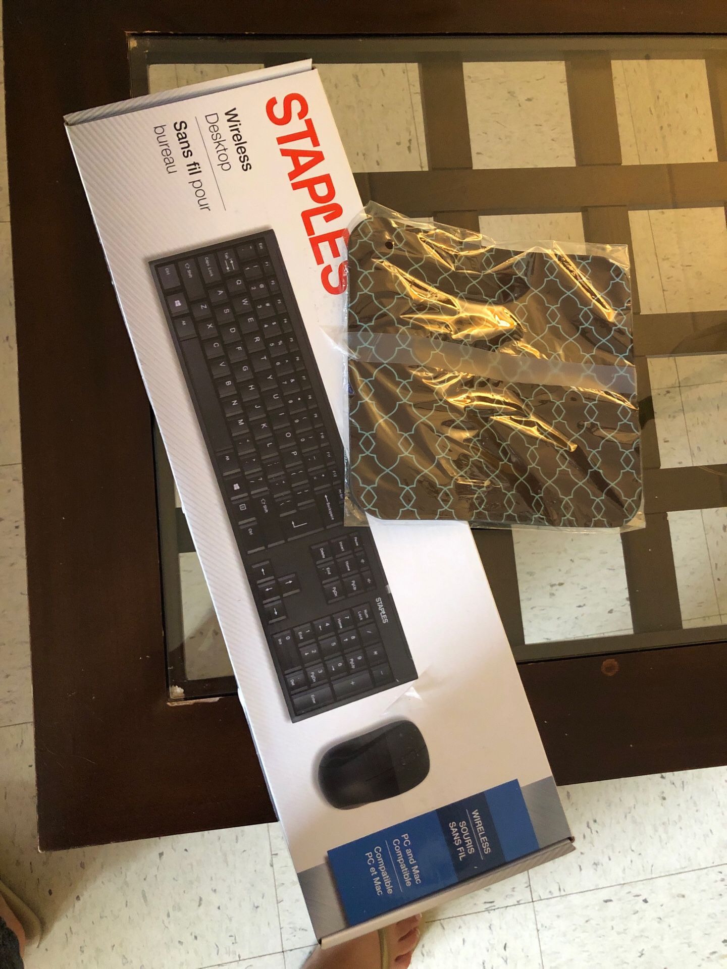 Brand new wireless Key board and mouse !