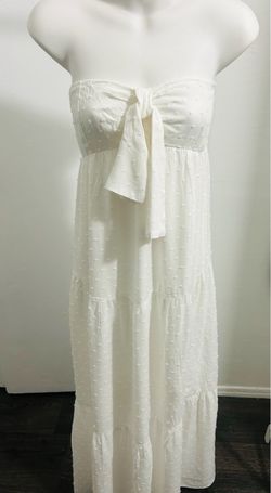 Sky To Moon White Strapless Dress Size M