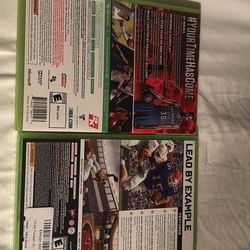 NBA 2K15 + NCAA College 08 Bundle (Xbox 360) – 🚨Open to Offers🚨