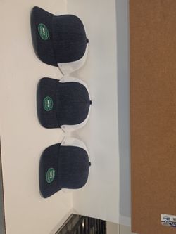 Legacy Trucker Cap Blue and White Adjustable Snaps  $15 each