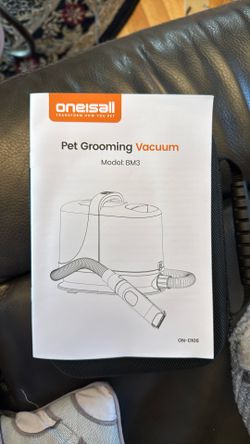 Pet Grooming Vacuum And Kit