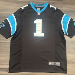 Nike Carolina Panthers Cam Newton #1 NFL Home Limited Stitched Jersey XL  100% authentic. Good condition.  The Nike Carolina Panthers Cam Newton #1 NF