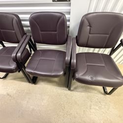 Commercial Waiting Room Chairs – Set of 3