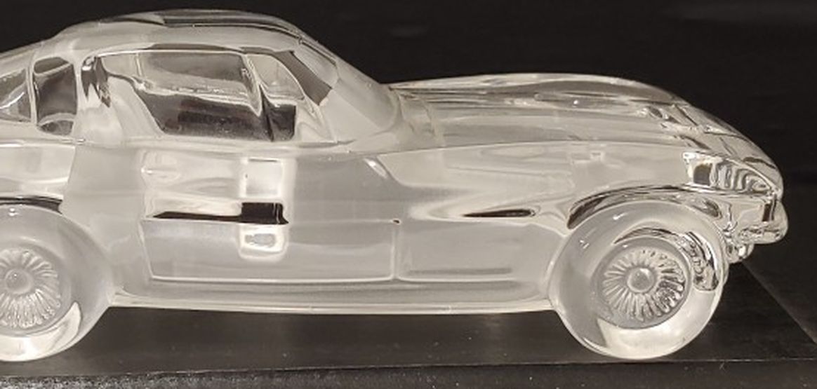 PAPERWEIGHT GLASS CARS Chevrolet Corvette