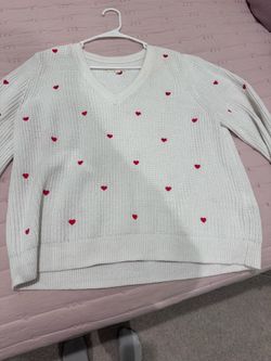 Heart sweater
