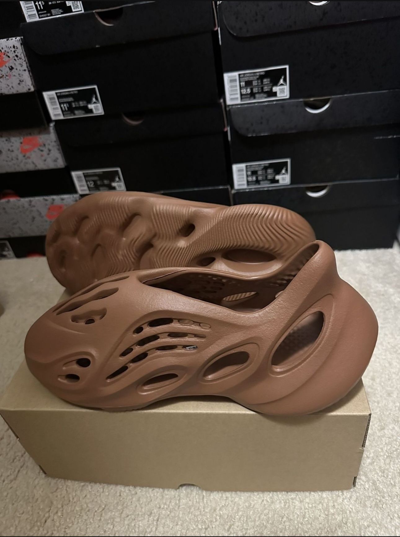 ADIDAS Yeezy Foam Runner/RNR 'Clay Red' (HP5335) Men's Size 9 Brand New