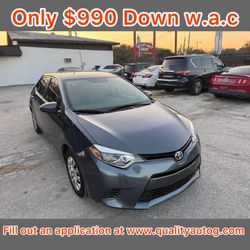 2016 Toyota Corolla