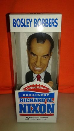 RARE!!! Richard M Nixon President Bobblehead Bosley Bobbers Bobble Head Not Funko Bobblehead Richard M. Nixon Watergate Scandal President Bobblehead