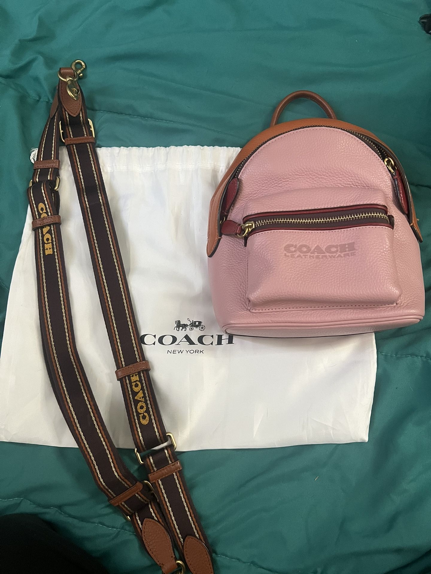 Coach Charter Bag 18 In Color block