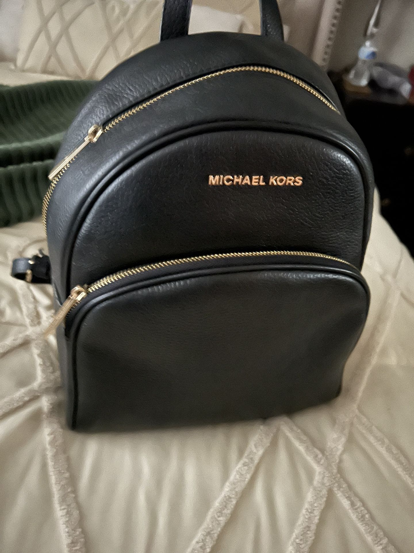 MK black backpack 