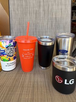 Kitchen items- cups tumblers drinkware
