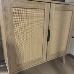 Wicker Cabinet 
