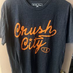 We Run Game “Crush City TX” T-Shirt – Men’s Large