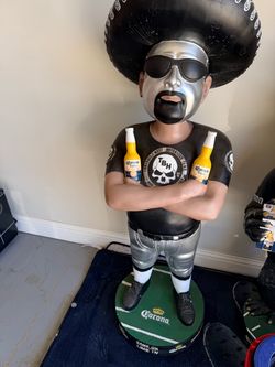 Raiders bobble head