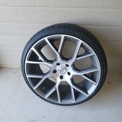 4 Wheels/Tires Set-Quad Hamburg 21 X 9 1/2