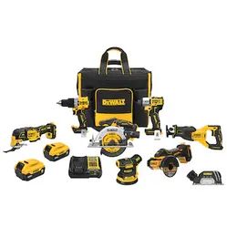 DEWALT 20V Max Cordless 7 Power Tool Combo Kit